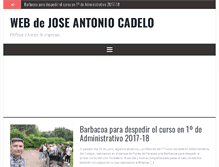 Tablet Screenshot of josecadelo.com